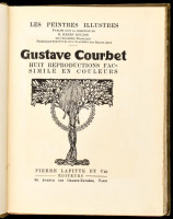 Gustave Courbet (1819-1879). Les Peintres Illustres. Paris, [1908], Pierre Lafitte et Cie. Egészoldalas, színes reprodukciókkal illusztrálva. Francia nyelven. Kiadói kartonált papírkötés, kissé sérült borítóval. A belső