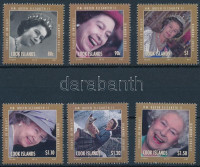 2012 II. Erzsébet királyné trónra lépésének 60. évfordulója sor + kisív Mi 1740-1745 + blokk Mi 234