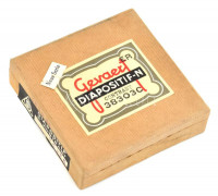 Gevaert Diapositif N Kontrast, bontatlan csomag régi diapoztív, 8,5x8,5 cm
