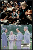 cca 1989 Ismeretlen ismerős, Napló gyermekeimnek, Nem várok holnapig, Első kétszáz évem (szakadt) 4 db vintage filmfotó, mozi fotó 24x18 cm