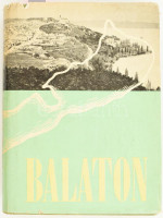 Balaton. Szerk.: Pap Miklós, Szőllősi Ernő. Bp.,1958, Panoráma. Térkép-melléklettel!. Kiadói egészvászon-kötés, kiadói papír védőborítóban.