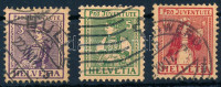 Svájc 1917 Mi 133-135 (Mi EUR 110,-)
