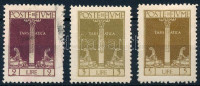 Fiume 1923 Mi 163-165 (Mi EUR 140,-)