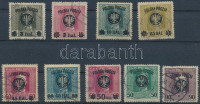 Lengyelország 1918 Mi 20-28 (Mi EUR 163,5)