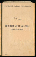 1918-1940 Dobozy Gyula katonai iratai: illetménykönyvecske legénység részére; leszerelési igazolvány; népmozgalmi nyilvántartó személyi lap; karddal és sisakkal díszített 'Háborús emlékérem' viselésére jogosító igazolvány