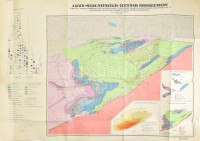1968 A Keleti-Mecsek feketekőszén-összetételének prognózistérképe, 1:50 000, 68×99,5 cm
