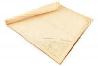 1919 Szeged környéki települések telekrajzi térképei, 9 db, Bp., Magyar Állami Nyomda, feltekerve, vegyes állapotban, sérülésekkel, 76x60 cm körül