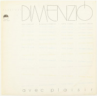 Dimenzió - Avec Plaisir. Vinyl, LP, Album. Krém, Magyarország, 1987. VG+