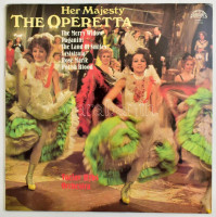 Václav Hybš Orchestra - Her Majesty The Operetta. Vinyl, LP. Supraphon, Csehszlovákia, 1983. VG+