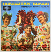 Kondor Ernő - Hungarian Songs (Kondor Ernő dalai). Vinyl, LP, Stereo. Qualiton, Magyarország, 1970. VG+