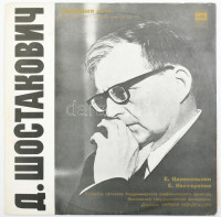 Dmitri Shostakovich - 14. Szimfónia. op. 135. vez. Kirill Kondrasin, Moszkvai Állami Zenekar Kamaraegyüttese,szólisták: Jevgenyija Celovalnyik és Jevgenyij NyesztyerenkoVinyl, LP. - Melody, Melodia, Melodiya vagy Melodija. Szovjetunió.
