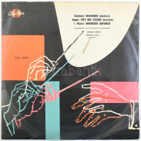 Schubert, Suppé, I. Vincze - Hungarian State Symphony Orchestra, András Kórody, Németh Gyula - Rosemunde (Overture) / Poet And Peasant (Overture) / Movimento Sinfonico.Vinyl, LP. Qualiton. Magyarország, 1962. a lemez jó állapotban, a cimke
