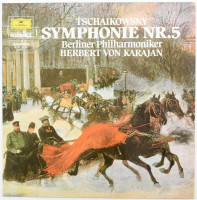 Tschaikowsky - Symphonie Nr. 5 E-moll, Op.64.Vinyl, LP, Reissue. Hungaroton - Deutsche Grammophon. Magyarország, 1966. jó állapotban