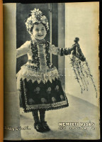1938 A Nemzeti Magazin teljes évfolyama bekötve. Képes. Félvászon-kötés.