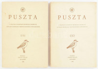 1983-1984 Puszta. A Magyar Madártani Egyesület évkönyvének két kötete (1/10, 2/11.)
