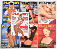cca 1999 7 db Playboy ujásg + 1 naptár különszám