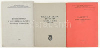 3 db militária témájú könyv: Módszertani útmutató a katonai pályára irányítás feladatainak végrehajtására. H.n., 1976, HM MN személyügyi főcsoportfőnökség. Egészvászon kötésben. + Molnár József et. al.: Összfegyvernemi