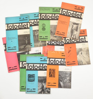 1942 Fotoélet XII. évf. 1-12. sz. (teljes évfolyam), 1942. január-december, számos fekete-fehér fotóval, vegyes állapotban