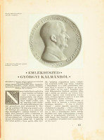 1930 Magyar Iparművészet XXXIII. évf. 1930. 5-6. sz. Gazdag képanyaggal illusztrált. Érdekes írásokkal. Benne Horváth Jenő: Földi örömök c. egészoldalas linómetszetével, valamint Horthy Miklós képével. Papírkötésben, foltos