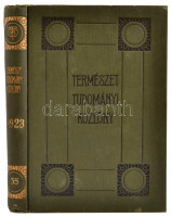 1923 Természettudományi Közlöny. Szerk.: Dr. Gorka Sándor. LV. kötet. 799 (helyesen 803)-806.,808. füzetek. Nem teljes évfolyam, a 807. füzet, 1923 szept.-okt. hiányzik.+Pótfüzetek a Természettudományi Közlönyhöz. Szerk.: Gorka