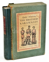 Fyodor Dostoyevsky: The Brothers Karamazov. Translated by Constane Garnett. Illustrated by William Sharp. The Illustrated Modern Library. New York, 1943., Random House. Angol nyelven. Kiadói kissé kopott félvászon-kötésben, kiadói kopott,