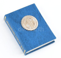 Állami Biztosító Borsod-Abaúj-Zemplén megyei igazgatósága. Szerk.: Kovács Mihály. Rajzokat készítette. Feledy Gyula. Miskolc, 1985, Miniatűrkönyv Gyűjtők Klubja. Kiadói műbőr kötés, fém plakettel. Kiadták 1400 példányban.