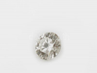 Moissanite, brill csiszolás, 6,46 mm, 0,50 cts