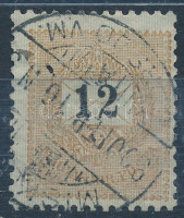 1899 12kr 'b' számvízjelállás (50.000)