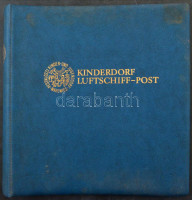 Lindner gyűrűs albumborító kék színben