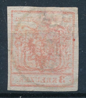 1850 3kr HP III erős gépszín átnyomattal '(SZ):ENDRE'
