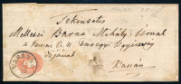 ~1861 5kr levélen 'VARANNO'