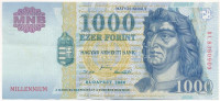 2000. 1000Ft 'Millennium' T:F Adamo F55
