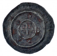 1131-1141. Denár Ag 'II. Béla' (0,38g) T:AU patinaHungary 1131-1141. Denar Ag 'Bela II' (0,38g) C:AU patina Huszár: 102., Unger I.: 53.