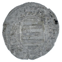 1446-1453. Denár Ag 'Hunyadi János' előlapi körirat 'TEMPORE IOHANIS' (0,30g) T:XF kis repedés R!Hungary 1446-1453. Denar Ag 'John Hunyadi' the obverse legend is 'TEMPORE IOHANIS' (0,30g) C:XF small crack Rare!Weszerle B-VIII-9