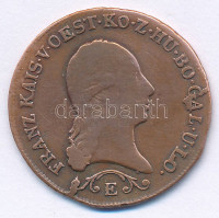 1812E 1kr Cu 'I. Ferenc' Gyulafehérvár T:F patina, karc