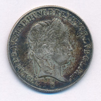 1846B 20kr Ag 'V. Ferdinánd' T:AU,XF patina Hungary 1846B 20 Kreuzer Ag 'Ferdinand V' C:AU,XF patina Huszár: 2081.,Unger III.: 1419.