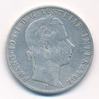 1859B 1Fl Ag 'Ferenc József' T:XF,VFHungary 1859B 1 Florin Ag 'Franz Joseph' C:XF,VFAdamo M14