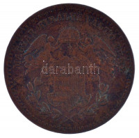 1868KB 1kr Cu 'Angyalos címer' T:2- patinaHungary 1868KB 1 Kreuzer Cu 'Coat of Arms with Angels' C:VF patinaAdamo M4.1