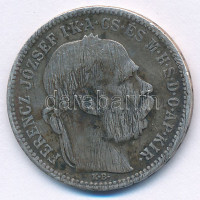 1895KB 1K Ag 'Ferenc József' T:F patina, karcAdamo K5