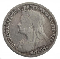 Nagy-Britannia 1898. 3p Ag 'Viktória' T:2-,3 patinaGreat Britain 1898. 3 Pence Ag 'Victoria' C:VF,F patinaKrause KM#777