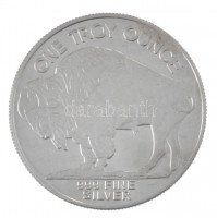 Amerikai Egyesült Államok DN 'One Troy Ounce' kétoldalas Ag emlékérem (31,22g) T:AUUSA ND 'One Troy Ounce' two-sided Ag medallion (31,22g) C:AU