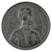 Ausztria ~1850. 'Julius Jacob von Haynau született 1786-ban, Kassel városában' ón emlékérem (41mm) T:AU kis phAustria ~1850. 'Jul. Freihr. V. Haynau, K.K.Oest. Feldzeugmeister - geb. zu Kassel im jahre 1786 / Für Kaiser und Gesetz, durch