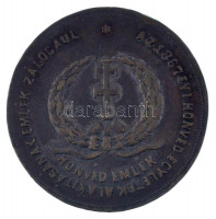 1867. 'Honvéd Emlék - Az 1867. évi honvéd egyletek alakításának emlék zálogául / Éljen a haza és az alkotmány' kétoldalas, eredetileg ezüstözött bronz emlékérem (38mm) T:XF szinte teljesen lekopott ezüstözés, patina, ph