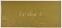 Svájc DN 100Fr aranyozott bankjegy replika T:ISwitzerland 100 Francs gilt banknote replica C:UNC