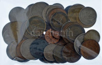 65db-os vegyes külföldi érmetétel a világ minden tájáról, közte Svédország, Dánia, Ausztrália stb T:vegyes65pcs of mixed foreign coin lot from all around the world, from countries like Sweden, Denmark, Australia etc. C:mixed