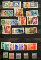 Sorokkal, összefüggésekkel megtömött 10 lapos A/4 berakó az 1910-1960-as évek kiadásaival festői rendetlenségben. Magas katalógus érték. Rendezésre, viszonteladónak ajánljuk!