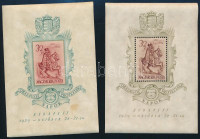 1939 4 db Bethlen blokkpár (40.000) (rozsda, gyűrődés, ujjlenyomat / stain, crease, fingerprint)