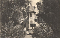 1920 Balatonlelle-gyógyfürdő, Szallay nyaralók, Hedda Villa. Wollák József utódai kiadása