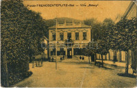 1910 Trencsénteplic, Trencianske Teplice; Villa Bátory. Wertheim Zsigmond kiadása / villa, spa (fa)