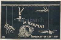 M. Karpini. Combination Luft Akt / Circus acrobat s: Urtz Ottó (vágott / cut)